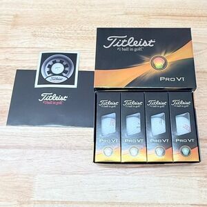 Titleist Pro V1 Golf Balls Custom Funny Message Brian 1 One Dozen White New
